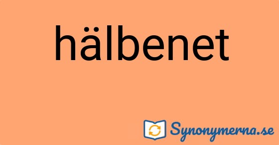 Bild som illustrerar ordet hälbenet och dess synonymer.