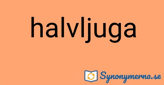 Bild som illustrerar ordet halvljuga och dess synonymer.