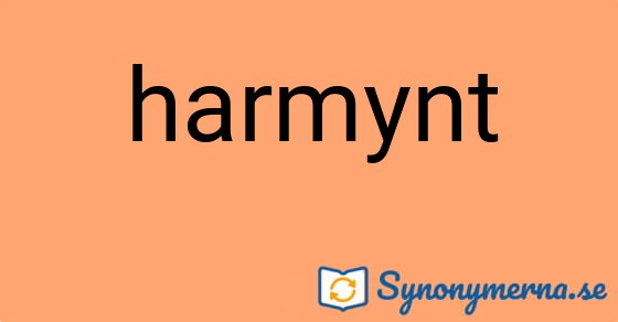 Bild som illustrerar ordet harmynt och dess synonymer.