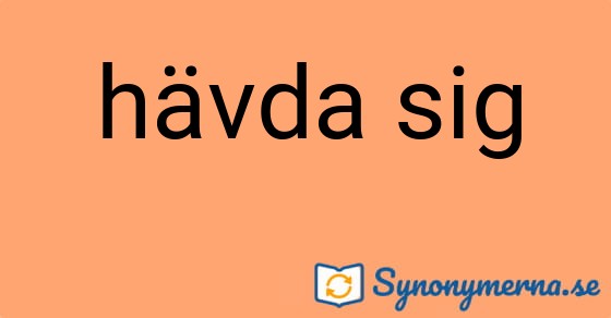 Bild som illustrerar uttrycket hävda sig och dess synonymer.