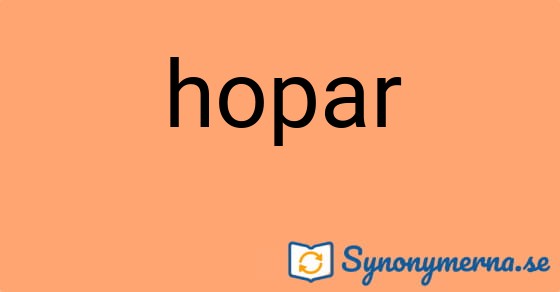 Bild som illustrerar ordet hopar och dess synonymer.