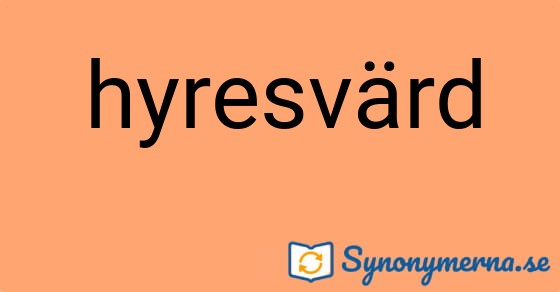 Bild som illustrerar ordet hyresvärd och dess synonymer.