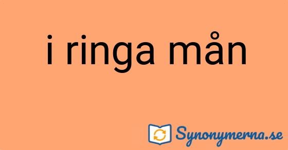 Bild som illustrerar uttrycket i ringa mån och dess synonymer.