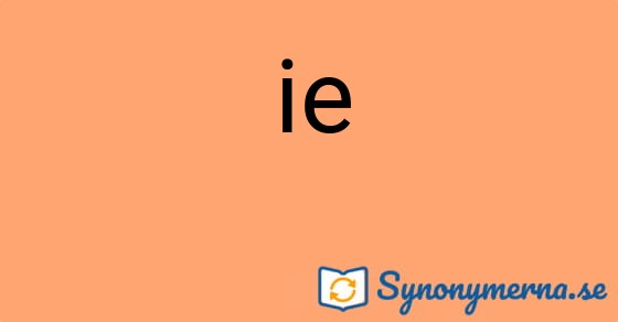 Bild som illustrerar uttrycket i.e. och dess synonymer.
