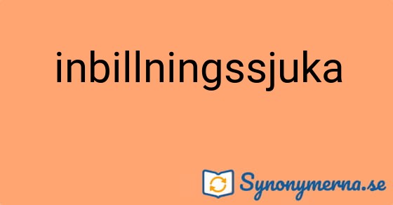 Bild som illustrerar ordet inbillningssjuka och dess synonymer.