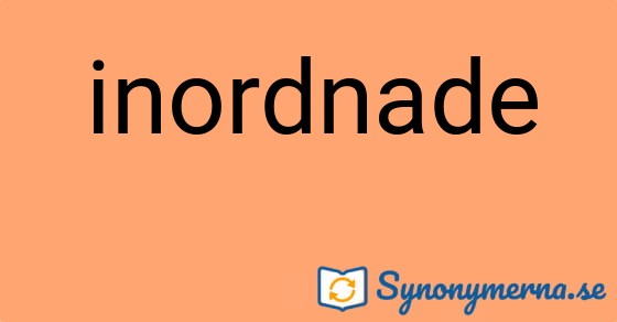 Bild som illustrerar ordet inordnade och dess synonymer.