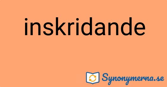 Bild som illustrerar ordet inskridande och dess synonymer.