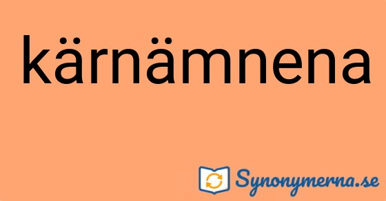 Bild som illustrerar ordet kärnämnena och dess synonymer.