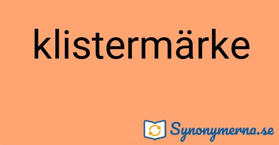 Bild som illustrerar ordet klistermärke och dess synonymer.