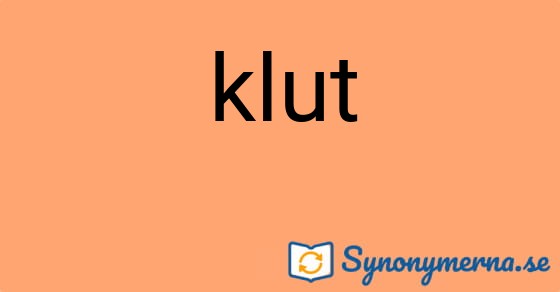 Bild som illustrerar ordet klut och dess synonymer.