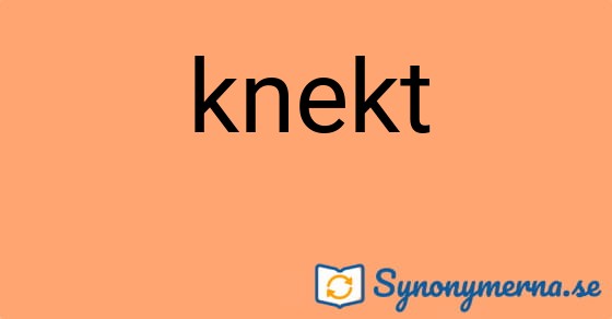 Bild som illustrerar ordet knekt och dess synonymer.