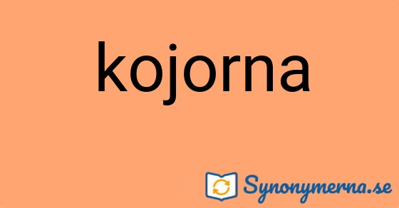 Bild som illustrerar ordet kojorna och dess synonymer.