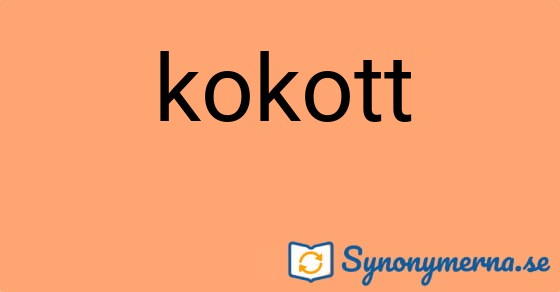 Bild som illustrerar ordet kokott och dess synonymer.
