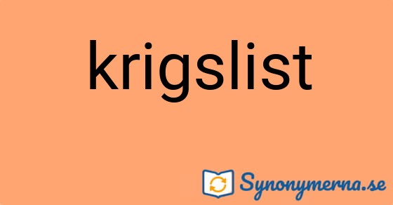 Bild som illustrerar ordet krigslist och dess synonymer.