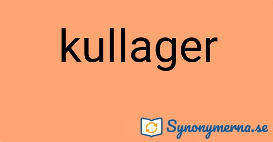 Bild som illustrerar ordet kullager och dess synonymer.