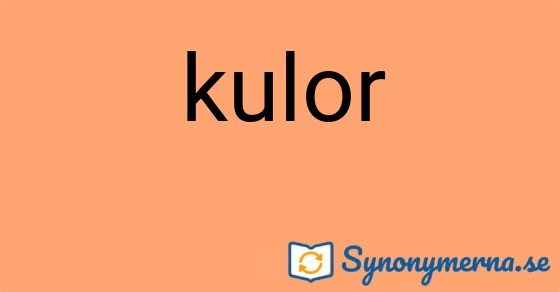 Bild som illustrerar ordet kulor och dess synonymer.