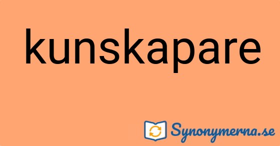 Bild som illustrerar ordet kunskapare och dess synonymer.
