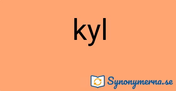 Bild som illustrerar ordet kyl och dess synonymer.