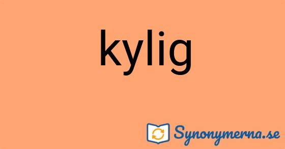 Bild som illustrerar ordet kylig och dess synonymer.