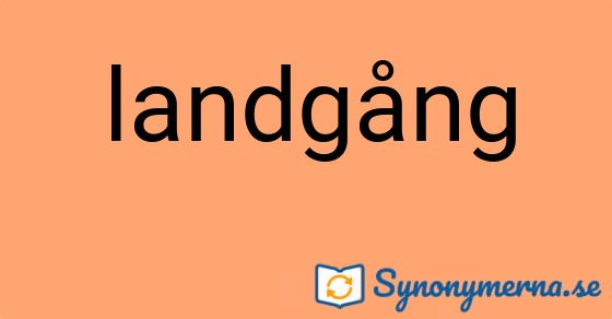 Bild som illustrerar ordet landgång och dess synonymer.