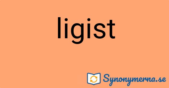 Bild som illustrerar ordet ligist och dess synonymer.