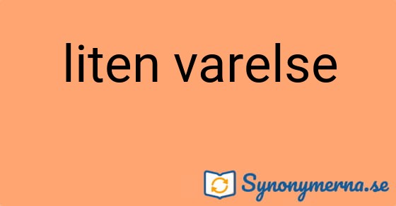 Bild som illustrerar uttrycket liten varelse och dess synonymer.