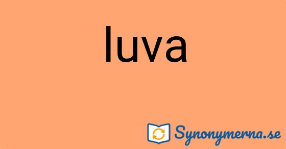 Bild som illustrerar ordet luva och dess synonymer.