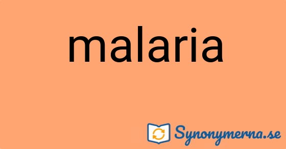 Bild som illustrerar ordet malaria och dess synonymer.