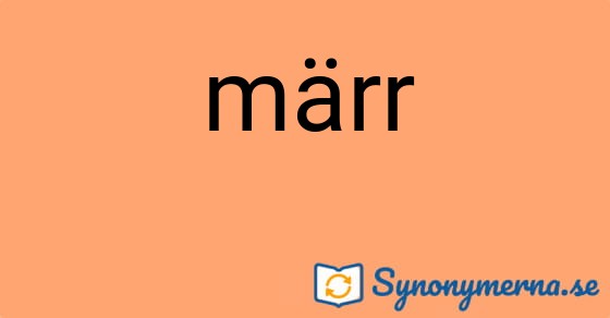 Bild som illustrerar ordet märr och dess synonymer.