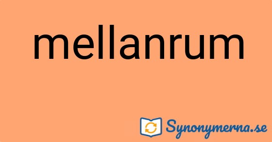 Bild som illustrerar ordet mellanrum och dess synonymer.