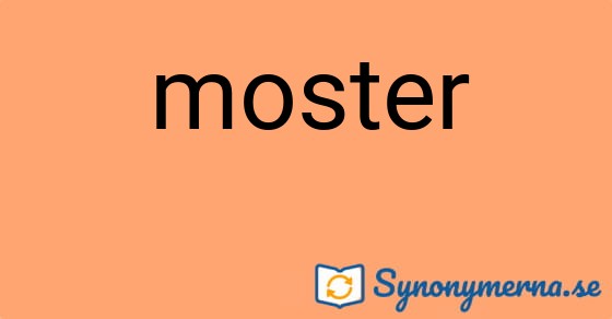 Bild som illustrerar ordet moster och dess synonymer.