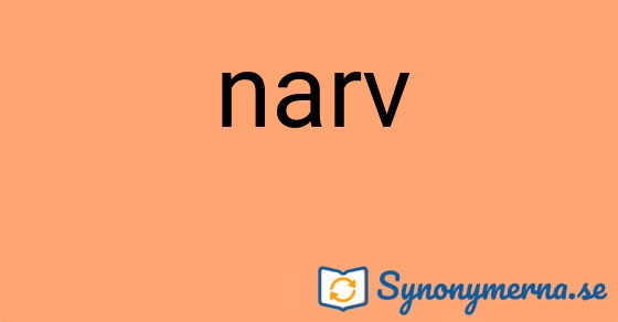 Bild som illustrerar ordet narv och dess synonymer.