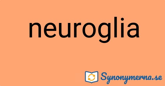 Bild som illustrerar ordet neuroglia och dess synonymer.