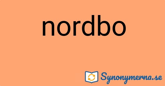 Bild som illustrerar ordet nordbo och dess synonymer.