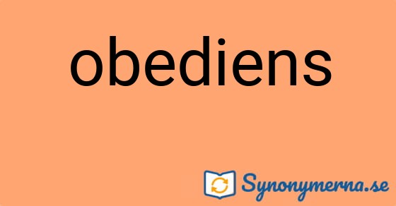Bild som illustrerar ordet obediens och dess synonymer.