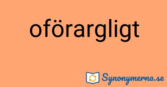 Bild som illustrerar ordet oförargligt och dess synonymer.