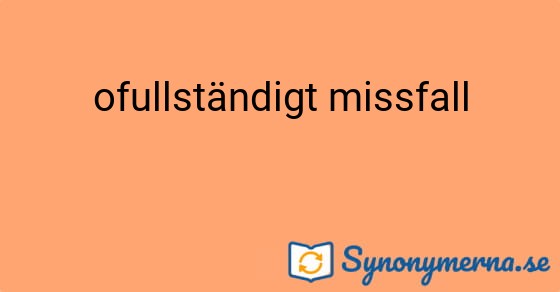 Bild som illustrerar uttrycket ofullständigt missfall och dess synonymer.