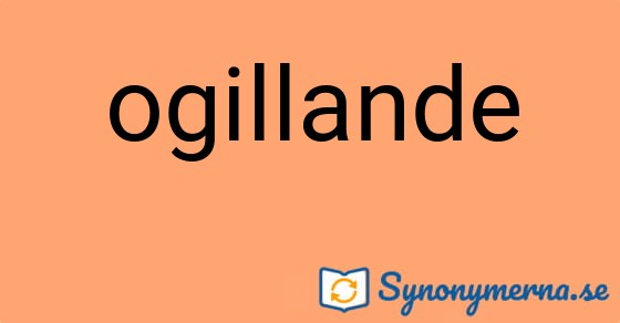 Bild som illustrerar ordet ogillande och dess synonymer.