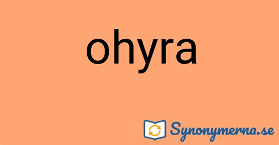 Bild som illustrerar ordet ohyra och dess synonymer.