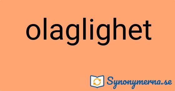 Bild som illustrerar ordet olaglighet och dess synonymer.