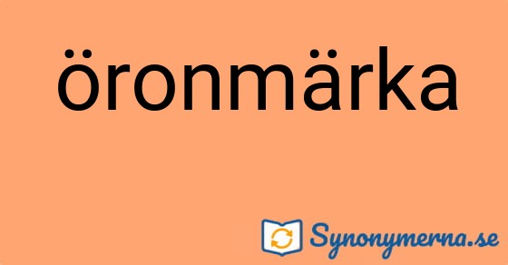 Bild som illustrerar ordet öronmärka och dess synonymer.