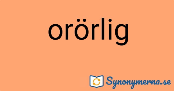Bild som illustrerar ordet orörlig och dess synonymer.