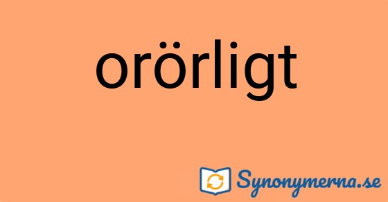 Bild som illustrerar ordet orörligt och dess synonymer.