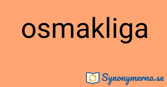 Bild som illustrerar ordet osmakliga och dess synonymer.