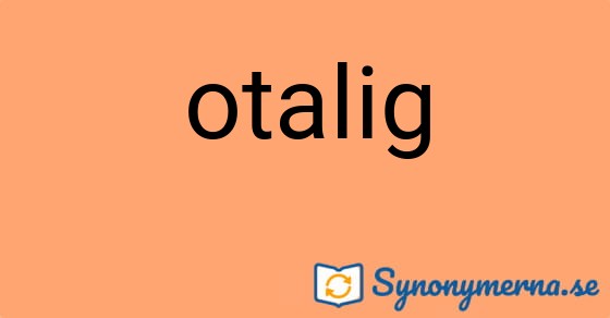 Bild som illustrerar ordet otalig och dess synonymer.