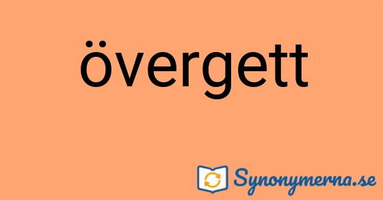 Bild som illustrerar ordet övergett och dess synonymer.