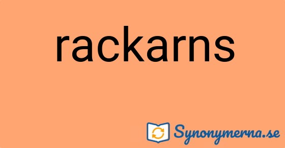 Bild som illustrerar ordet rackarns och dess synonymer.