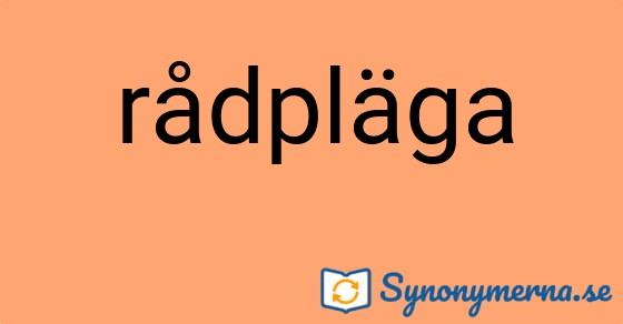 Bild som illustrerar ordet rådpläga och dess synonymer.