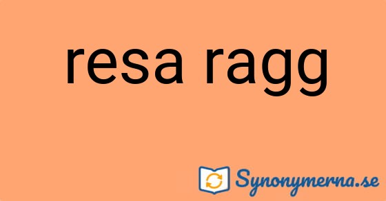 Bild som illustrerar uttrycket resa ragg och dess synonymer.