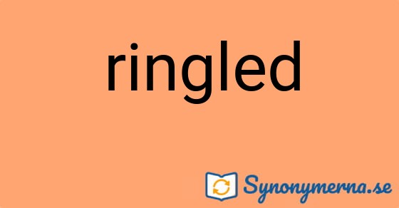 Bild som illustrerar ordet ringled och dess synonymer.